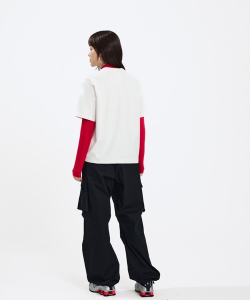 NIKE(ナイキ)の「ナイキ スポーツウェア ウィメンズ ミッドライズ カーゴ パンツ / Nike Sportswear Women's Mid-Rise Cargo Pants FV7521-010 Black(カーゴパンツ・レディース・ブラック・S/M/L/2XL/XL/XS)」の12枚目の写真