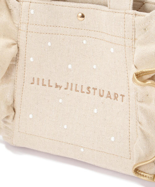 JILL by JILL STUART(ジルバイジルスチュアート)の「◇フリルトートパールポッピン(トートバッグ・レディース・ブラック/ホワイト系その他・FREE)」の16枚目の写真