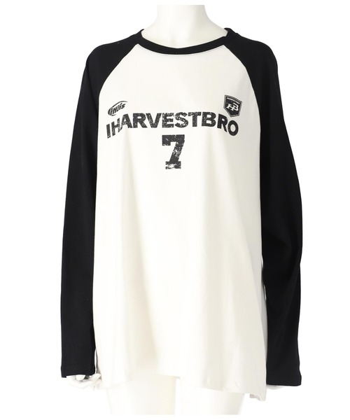 ANAP（アナップ）の「カレッジロゴラグラントップス（Tシャツ/カットソー・レディース・ネイビー/ブラック/カーキ・FREE）」の19枚目の写真