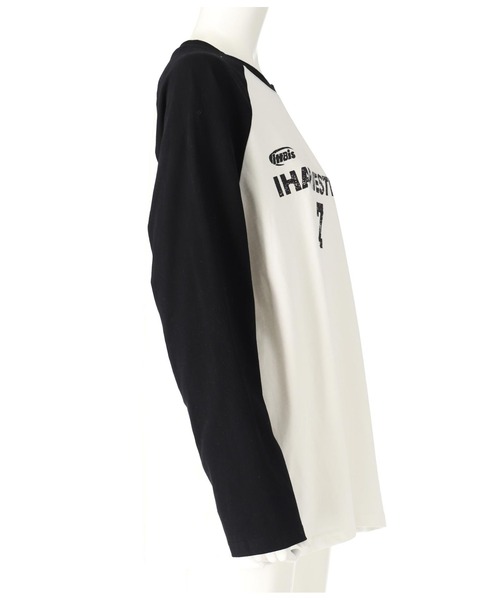 ANAP（アナップ）の「カレッジロゴラグラントップス（Tシャツ/カットソー・レディース・ネイビー/ブラック/カーキ・FREE）」の20枚目の写真