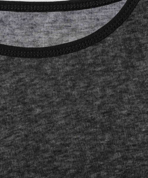 SHEER LONG SLEEVE TEE / シアーロンT（Tシャツ/カットソー）｜FEKETE