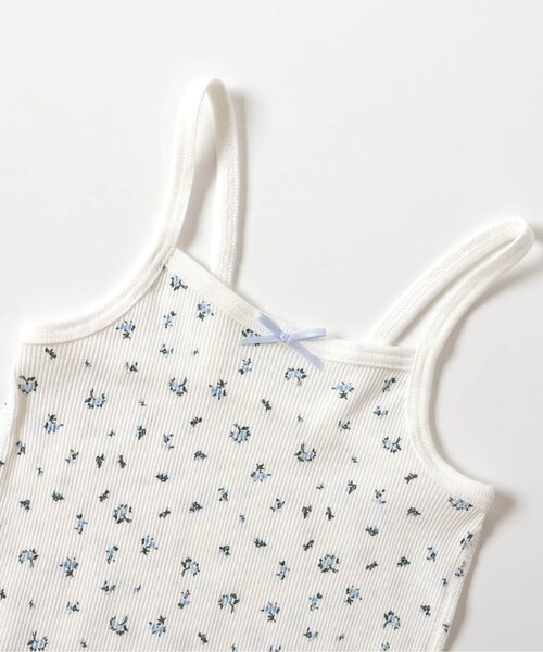 apres les cours（アプレレクール）の「深あきインナーリブキャミソール（インナーウェア/肌着・キッズ・アイボリー/ピンク/ラベンダー/チャコール/オフホワイト・80/130/120/110/100/90）」の11枚目の写真