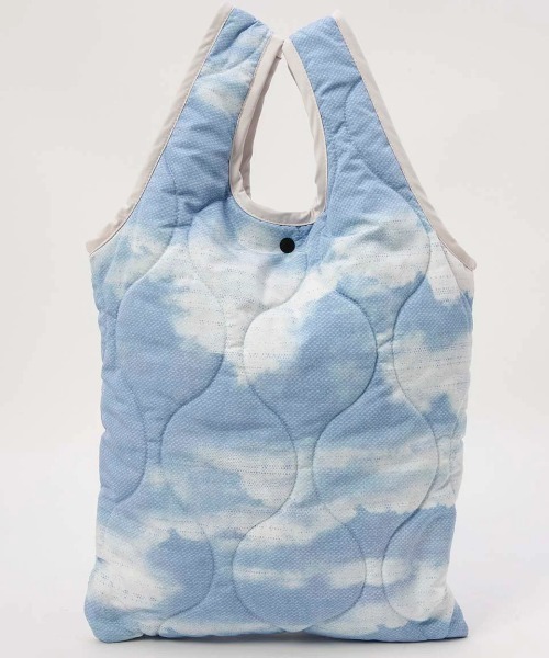 RVCA（ルーカ）の「RVCA メンズ REVERSIBLE RECESSION/ルーカキルティングリバーシブルミニトートエコバッグ（トートバッグ・メンズ・ブラック/ホワイト系その他・FREE）」の6枚目の写真