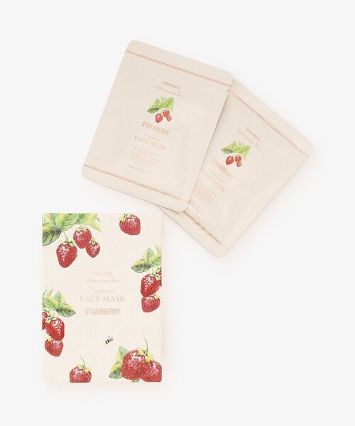ストロベリーフェイスマスク 5枚入り/Fragrance of FERNANDA（パック