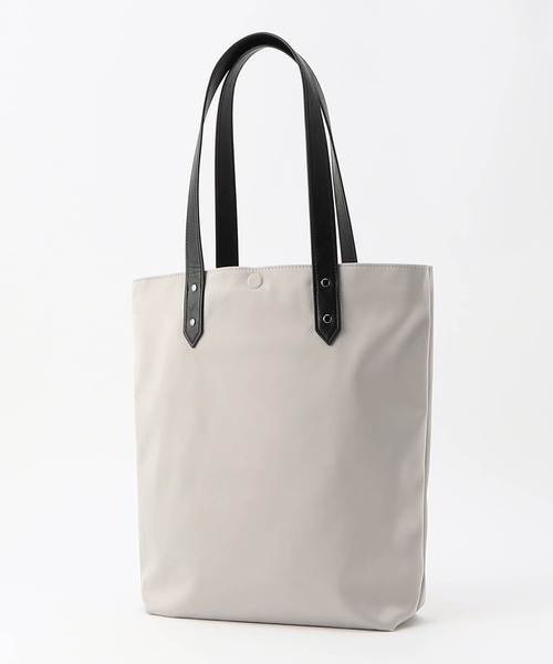 HIDEAWAYS NICOLE（ハイダウェイニコル）の「ポートレートトートバッグ（トートバッグ・メンズ・ブラック/ライトグレー・FREE）」の6枚目の写真