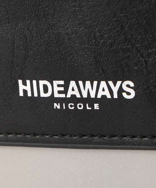 HIDEAWAYS NICOLE（ハイダウェイニコル）の「ポートレートトートバッグ（トートバッグ・メンズ・ブラック/ライトグレー・FREE）」の11枚目の写真