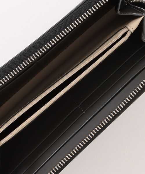 MONSIEUR NICOLE（ムッシュニコル）の「DAVIDE ALBERTARIO（ダビデ アルベルタリオ）ラウンドジップ長財布（財布・メンズ・ブルー/ブラック・FREE）」の5枚目の写真