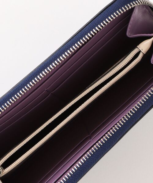MONSIEUR NICOLE（ムッシュニコル）の「DAVIDE ALBERTARIO（ダビデ アルベルタリオ）ラウンドジップ長財布（財布・メンズ・ブルー/ブラック・FREE）」の6枚目の写真