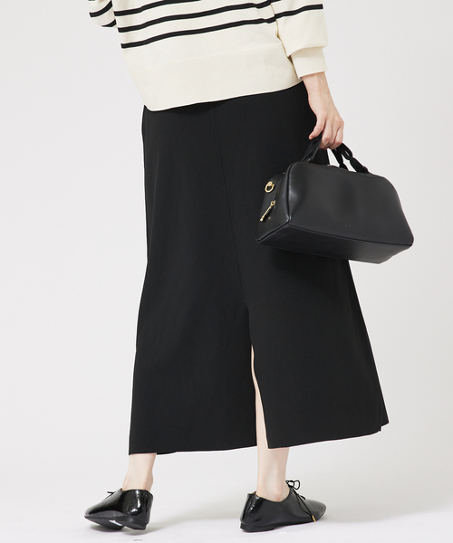 abahouse mavie（アバハウスマヴィ）の「【セットアップ対応】セミフレアニットスカート（スカート・レディース・ホワイト/ネイビー/ブラック・フリー）」の21枚目の写真