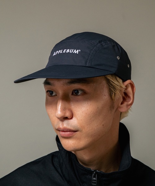 APPLEBUM（アップルバム）の「Logo Long-Bill Cap（キャップ・メンズ・ブラック/グリーン系その他・FREE）」の3枚目の写真