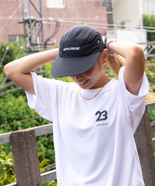 APPLEBUM(アップルバム)の「Logo Long-Bill Cap(キャップ・メンズ・ブラック/グリーン系その他・FREE)」の19枚目の写真