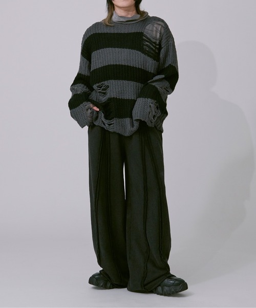 アソートダメージニット（ニット/セーター）｜Ellno Loset（エルノロゼット）