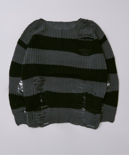アソートダメージニット（ニット/セーター）｜Ellno Loset（エルノロゼット）