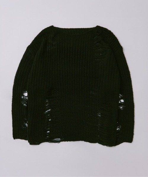 アソートダメージニット（ニット/セーター）｜Ellno Loset（エルノロゼット）