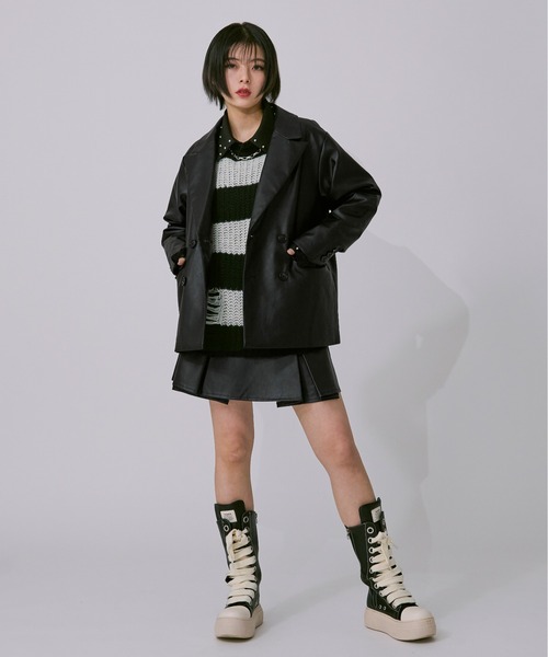 アソートダメージニット（ニット/セーター）｜Ellno Loset（エルノロゼット）