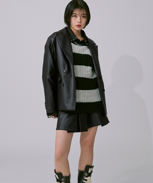 アソートダメージニット（ニット/セーター）｜Ellno Loset（エルノロゼット）