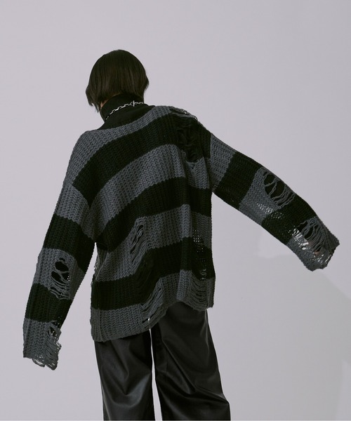 アソートダメージニット（ニット/セーター）｜Ellno Loset（エルノロゼット）