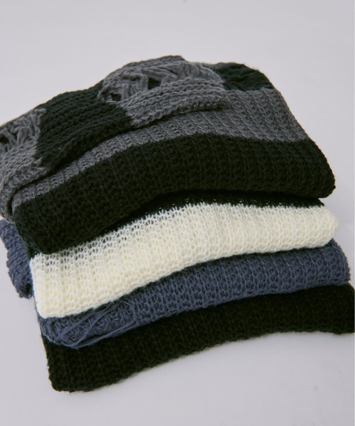 アソートダメージニット（ニット/セーター）｜Ellno Loset（エルノロゼット）