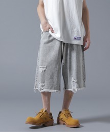 DANKE SCHON | 【WEB&DEPOT限定】DankeSchon/ダンケシェーン/DESTROY DENIM　SHORTS(デニムパンツ)