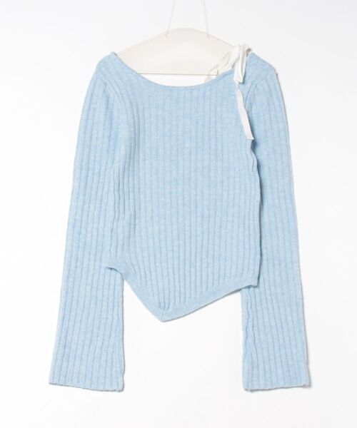 IREHEM FLARE SLEEVE KNIT/イレヘムフレアスリーブニット（T