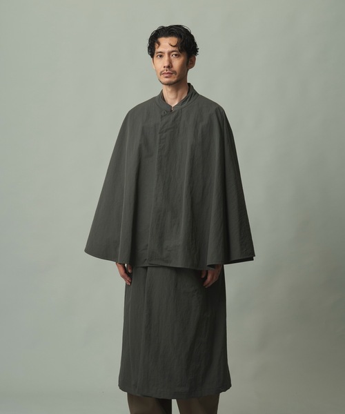 TROVE　ノーカラーブルゾン　新品同様 TROVE オールインワン / WOOL LINEN JUMP SUIT メンズ