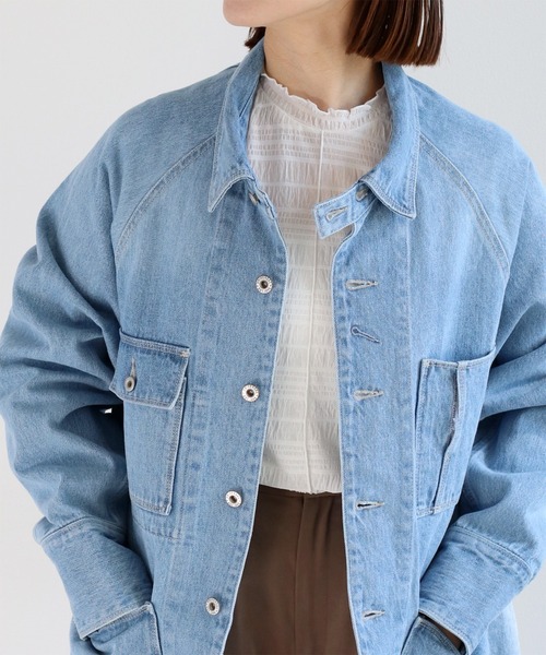 cepo(セポ)の「シャーリングシアーカットソー(Tシャツ/カットソー・レディース・オフホワイト/ブラック・M)」の18枚目の写真