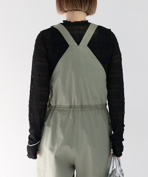 cepo(セポ)の「シャーリングシアーカットソー(Tシャツ/カットソー・レディース・オフホワイト/ブラック・M)」の11枚目の写真
