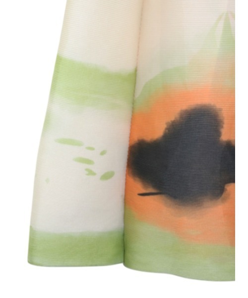 AMAIL(アマイル)の「INK PRINT ドレス(ドレス・レディース・グリーン・FREE)」の12枚目の写真