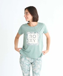 FROM THE INSIDE TEE /ロキシー水陸両用フロントプリント半袖シャツ