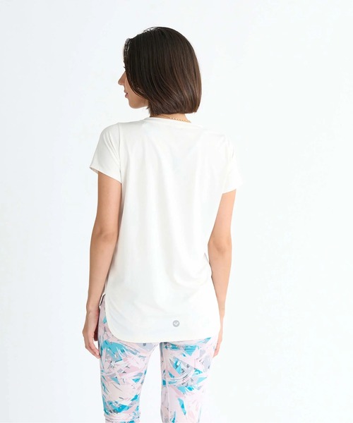 ROXY(ロキシー)の「FROM THE INSIDE TEE /ロキシー水陸両用フロントプリント半袖シャツ(Tシャツ/カットソー・レディース・ブラック/ピンク/カーキ・SMALL/MEDIUM/LARGE)」の15枚目の写真