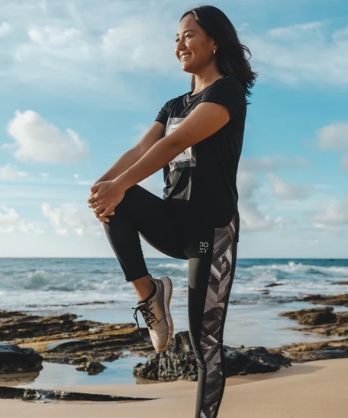 ROXY(ロキシー)の「FROM THE INSIDE TEE /ロキシー水陸両用フロントプリント半袖シャツ(Tシャツ/カットソー・レディース・ブラック/ピンク/カーキ・SMALL/MEDIUM/LARGE)」の17枚目の写真