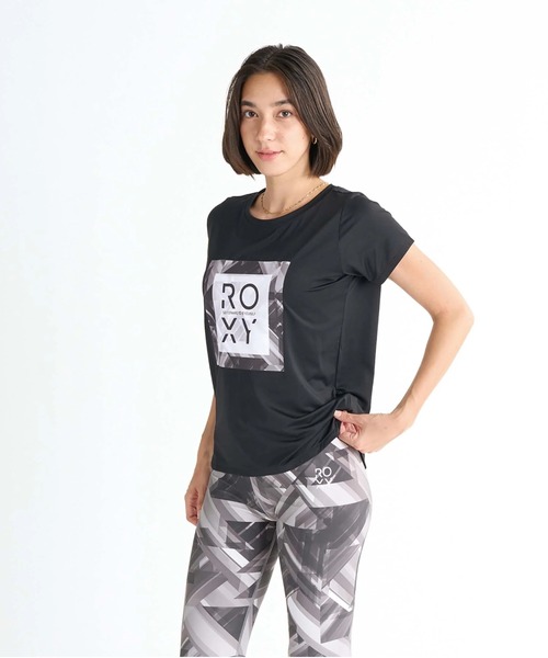 ROXY(ロキシー)の「FROM THE INSIDE TEE /ロキシー水陸両用フロントプリント半袖シャツ(Tシャツ/カットソー・レディース・ブラック/ピンク/カーキ・SMALL/MEDIUM/LARGE)」の20枚目の写真