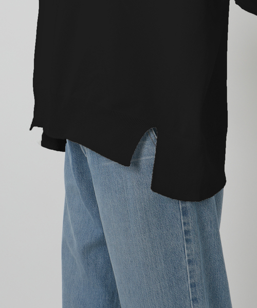 一部店舗限定》コットンストレッチ NEO2 ワイド長袖プルオーバー