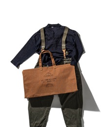 PUEBCO（プエブコ）の「WAXED CANVAS LARGE BAG（トートバッグ）」