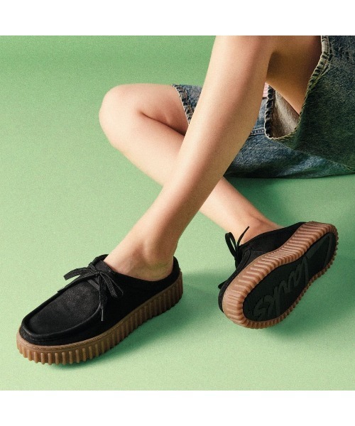 Clarks(クラークス)の「Torhill Mule / トーヒルミュール(ブラックヌバック)(サンダル・レディース・ブラック・UK5/UK6/UK4/UK3/UK3.5/UK4.5/UK5.5)」の12枚目の写真