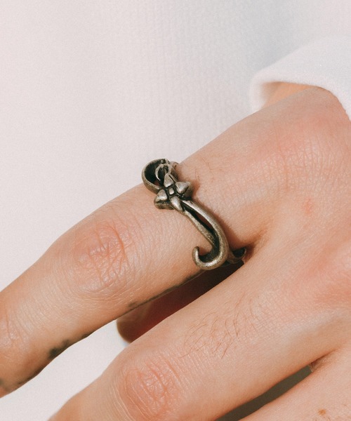 Subciety（サブサエティ）の「Basjoe ring（リング・メンズ・アンティークシルバー/アンティークゴールド・15号/17号/19号/21号）」の9枚目の写真