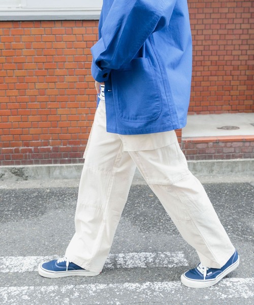 ITEMS URBANRESEARCH（アイテムズ アーバンリサーチ）の「EURO ARMY ツイル フィールドパンツ（その他パンツ・メンズ・カーキ/ブラック/アイボリー・MEDIUM/LARGE）」の7枚目の写真