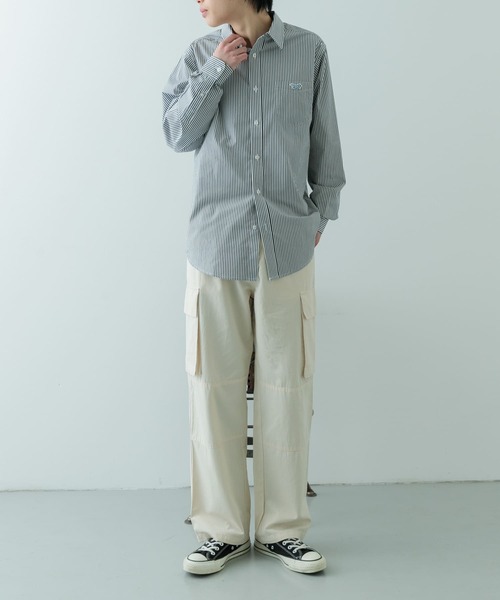 ITEMS URBANRESEARCH（アイテムズ アーバンリサーチ）の「EURO ARMY ツイル フィールドパンツ（その他パンツ・メンズ・カーキ/ブラック/アイボリー・MEDIUM/LARGE）」の13枚目の写真