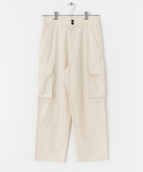 ITEMS URBANRESEARCH（アイテムズ アーバンリサーチ）の「EURO ARMY ツイル フィールドパンツ（その他パンツ・メンズ・カーキ/ブラック/アイボリー・MEDIUM/LARGE）」の20枚目の写真