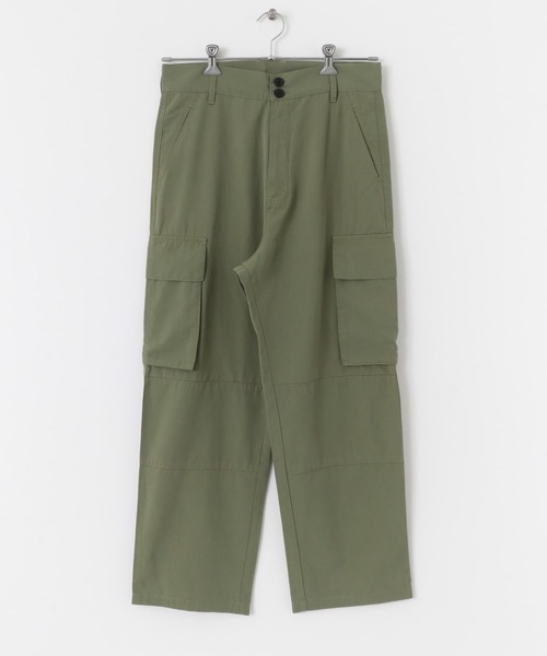 ITEMS URBANRESEARCH（アイテムズ アーバンリサーチ）の「EURO ARMY ツイル フィールドパンツ（その他パンツ・メンズ・カーキ/ブラック/アイボリー・MEDIUM/LARGE）」の22枚目の写真