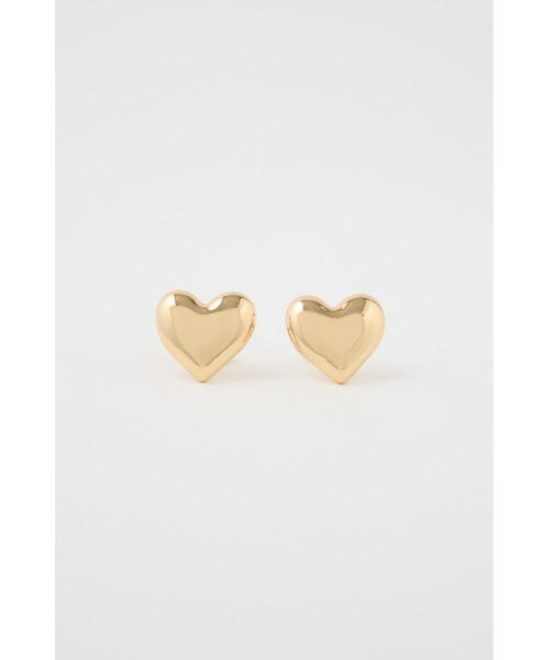 MOUSSY（マウジー）の「CHUBBY HEART ピアス（ピアス（両耳用）・レディース・シルバー/ゴールド・FREE）」の3枚目の写真