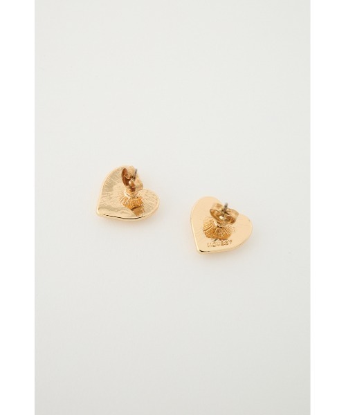 MOUSSY（マウジー）の「CHUBBY HEART ピアス（ピアス（両耳用）・レディース・シルバー/ゴールド・FREE）」の5枚目の写真