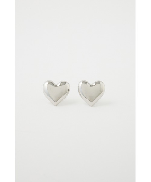 MOUSSY（マウジー）の「CHUBBY HEART ピアス（ピアス（両耳用）・レディース・シルバー/ゴールド・FREE）」の8枚目の写真