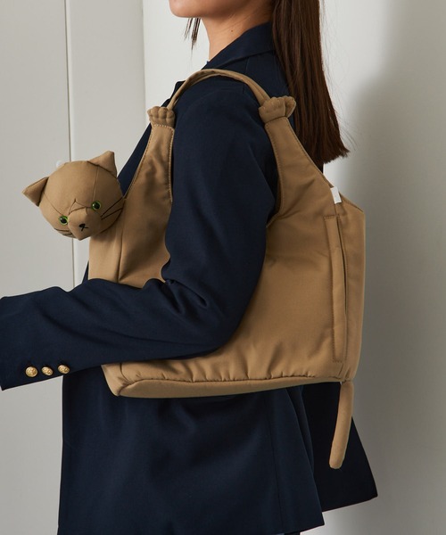ROOTOTE(ルートート)の「【ROOTOTE】トートバッグ EU.RND.BulaBulaneco-A ※(トートバッグ・レディース・ブラック/グレー/キャメル・FREE)」の6枚目の写真