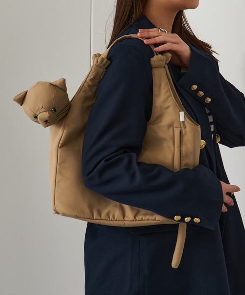 ROOTOTE(ルートート)の「【ROOTOTE】トートバッグ EU.RND.BulaBulaneco-A ※(トートバッグ・レディース・ブラック/グレー/キャメル・FREE)」の5枚目の写真