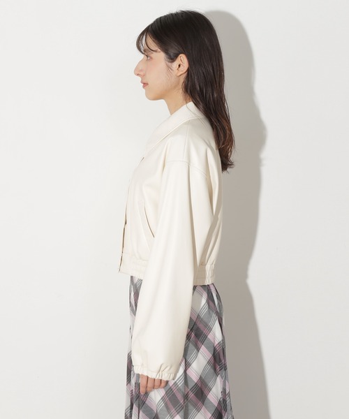 ジルバイジルスチュアート　ブルゾン 楽天市場】【SALE／40%OFF】ビッグカラーショートブルゾン JILL