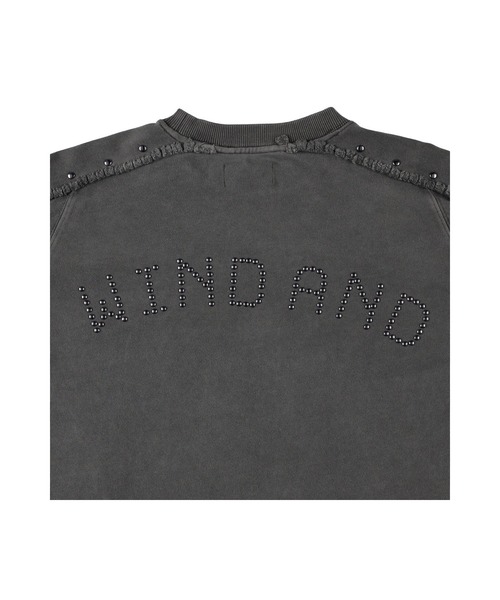 WIND AND SEA(ウィンダンシー)の「Sulfer Acid Studs C-off L/S Top(Tシャツ/カットソー・メンズ・チャコールグレー/アイボリー・X-LARGE/LARGE/MEDIUM)」の12枚目の写真