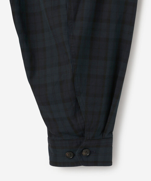 Gymphlex | コットンナイロン ジップジャケット CHECK MEN（ナイロン