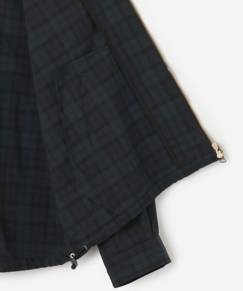 Gymphlex | コットンナイロン ジップジャケット CHECK MEN（ナイロン