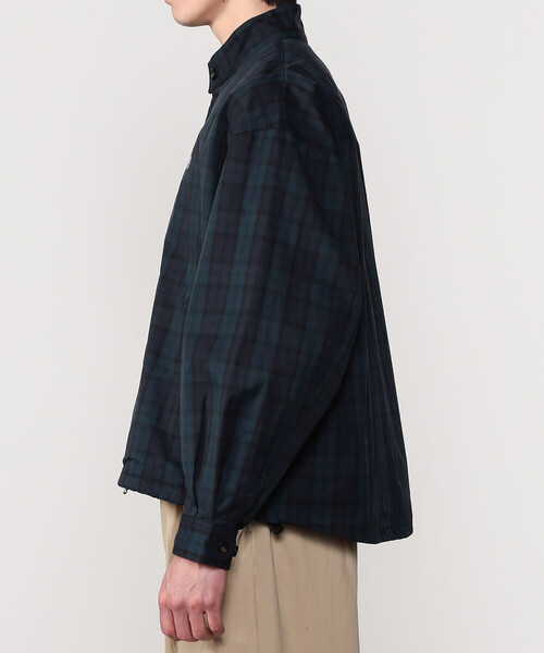 Gymphlex | コットンナイロン ジップジャケット CHECK MEN
